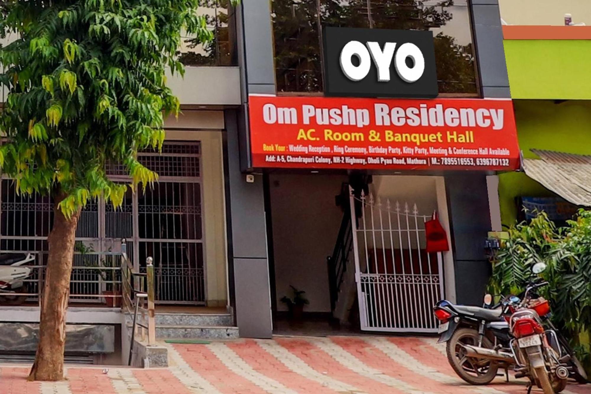 Hotel O Om Pushp Residency 马图拉 外观 照片