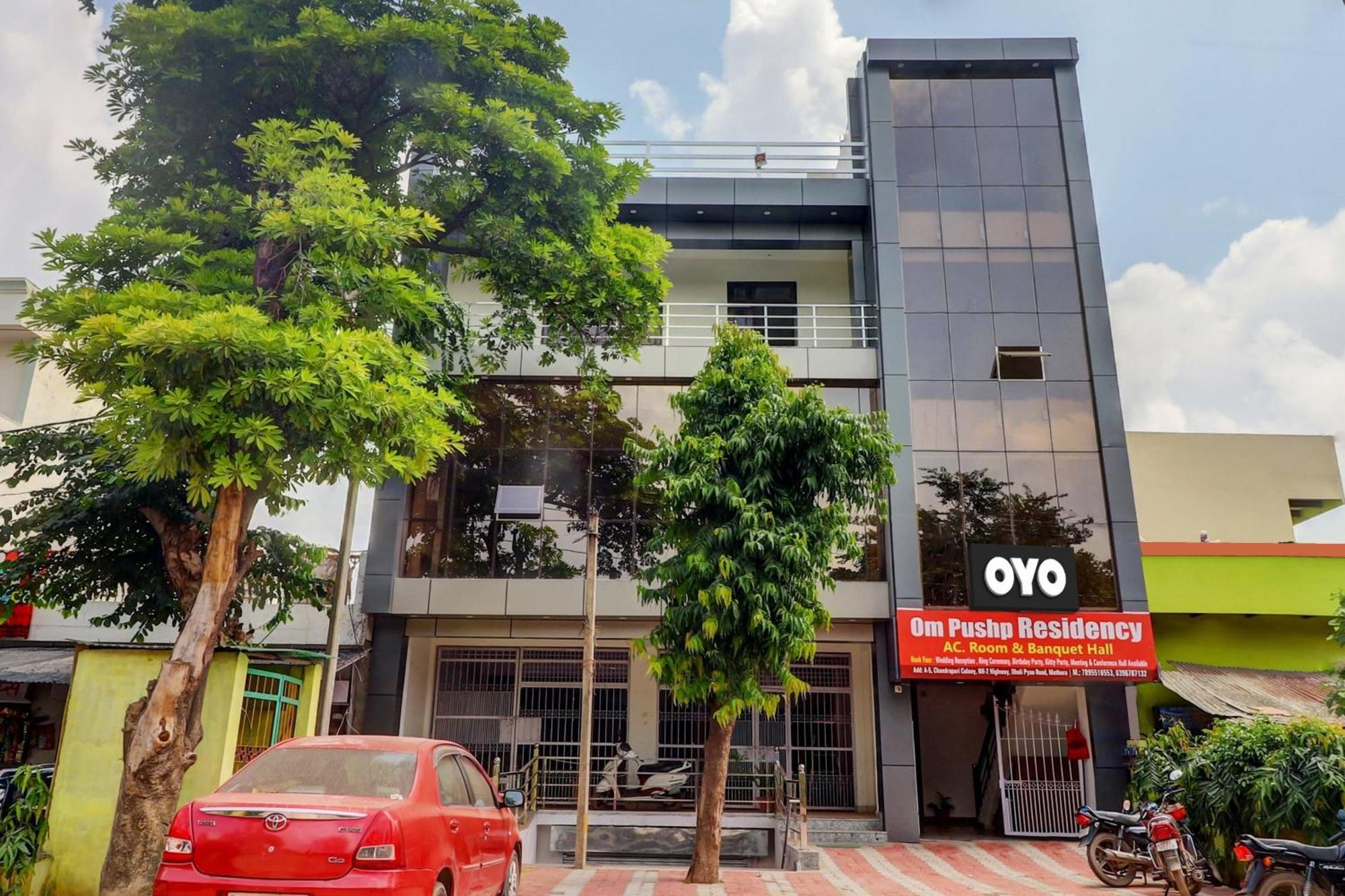 Hotel O Om Pushp Residency 马图拉 外观 照片